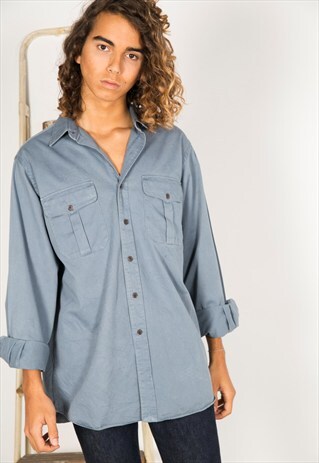 LAST UNIT SALE / VINTAGE 80S POLO RALPH LAUREN SHIRT / S0002