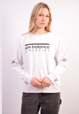 Vintage New BAlance Sweatshirt Jumper White