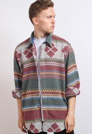 VINTAGE AZTEC NAVAJO SHIRT