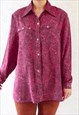 VINTAGE BLOUSE ART PAINTING STYLE M C103