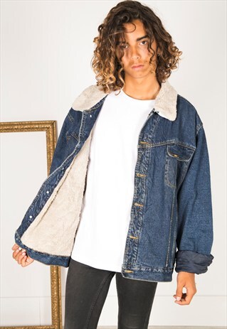 VINTAGE 80S LEE WINTER SHEEPSKIN JACKET / R2200C401