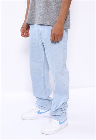 VINTAGE VALENTINO JEANS WASHED DENIM BLUE