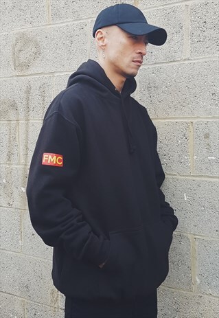 FMC PREMIUM HEAVYWEIGHT OVERSIZED HOODIE BLACK