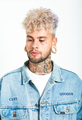 VINTAGE 80S ORIGINAL LEE BASIC DENIM JACKET/ S6717