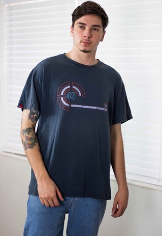 VINTAGE NAUTICA T-SHIRT LOGO 90S XL 8.1