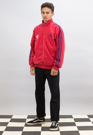 VELVET VELOUR ADIDAS CD FORTUNA TRACK JACKET