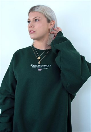 G&G UNISEX FOREST LTD LOGO SWEAT