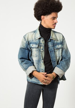 VINTAGE 80S DIESEL DENIM JACKET S1554