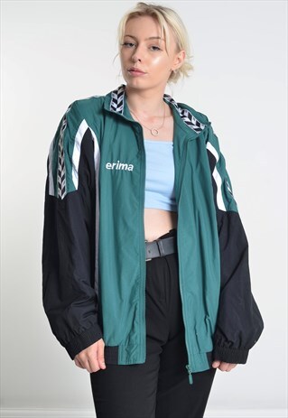 VINTAGE SHELL FESTIVAL JACKET GREEN