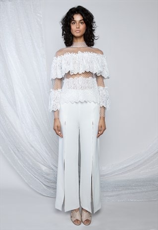 WHITE LIES TOP