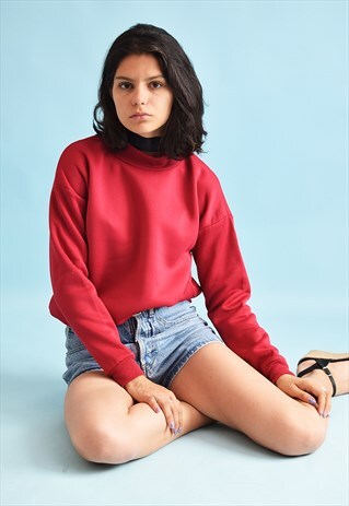 NEW SLOUCHY ATHLEISURE BASICS SWEATSHIRT JUMPER