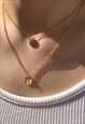 GOOD LUCK NECKLACE GOLD PLATED GIFT FOR HER