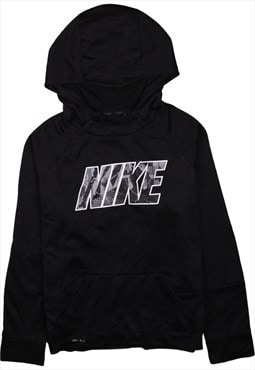 Nike 90's Spellout Pullover Hoodie XLarge Black