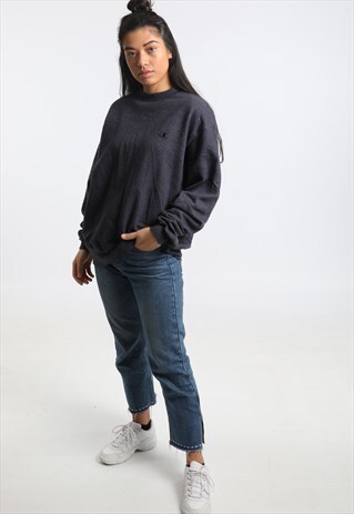 90S CHAMPION EMBROIDERED LOGO SWEATSHIRT