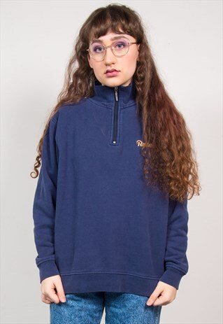 REEBOK RAMS QUARTER ZIP SWEATSHIRT NFL