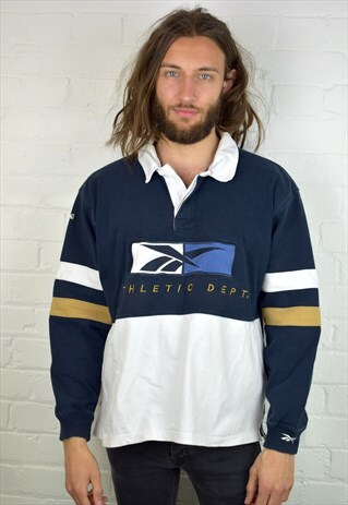 VINTAGE 90'S REEBOK RUGBY TOP