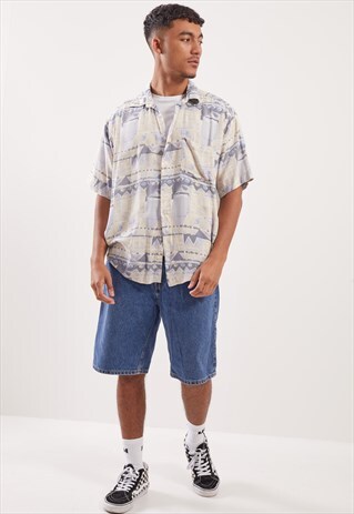 VINTAGE PATTERNED FESTIVAL SHIRT