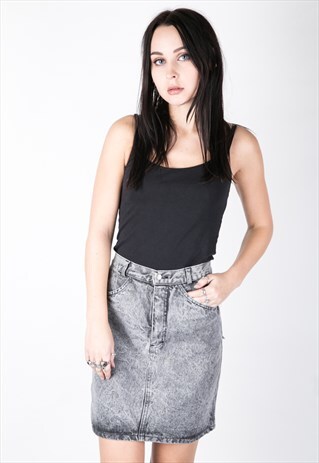 VINTAGE 90S DENIM SKIRT