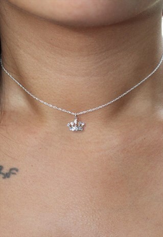 IAMAQUEEN CHOKER 925 STERLING SILVER