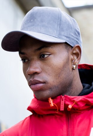 LEYTON CURVED PEAK CAP - GREY