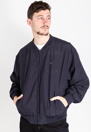 VINTAGE 80S TOMMY HILFIGER BOMBER SPORT JACKET /S0846