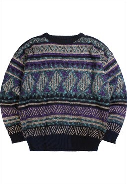 Vintage 90's Method Jumper / Sweater Knitted Heavyweight