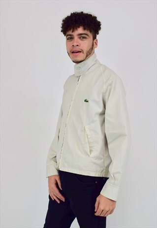 VINTAGE 90'S LACOSTE BEIGE JACKET