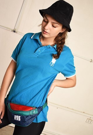 90'S RETRO RALPH LAUREN ATHLEISURE SPORTS POLO T-SHIRT TEE