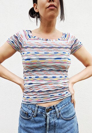VINTAGE MISSONI SHORT SLEEVES TSHIRT