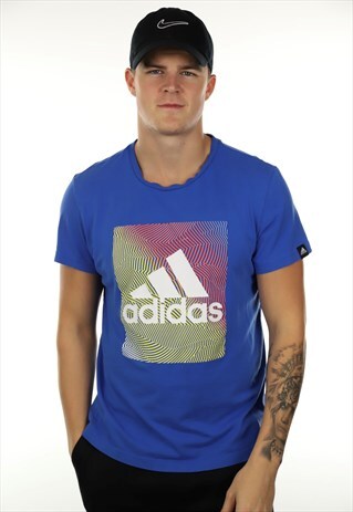 VINTAGE ADIDAS GRAPHIC T SHIRT TEE