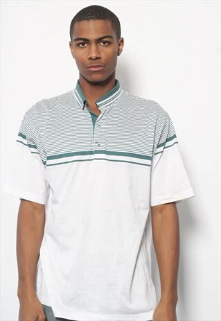 VINTAGE FILA POLO SHIRT WHITE