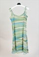 VINTAGE 00S SLIP DRESS IN GREEN