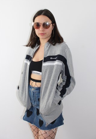 90'S RETRO ZIP UP JACKET