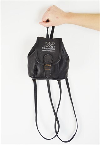 BLACK BACKPACK BAG