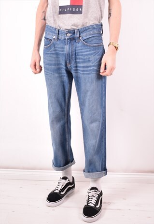 LEVI'S 506 MENS VINTAGE JEANS W31 L29 BLUE 90S