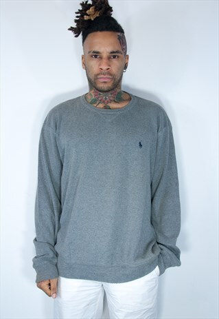 RALPH LAUREN EMBROIDED SWEATSHIRT