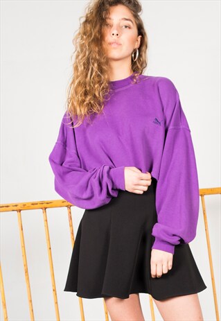 VINTAGE 90'S PUMA CROP SWEATSHIRT / S0393