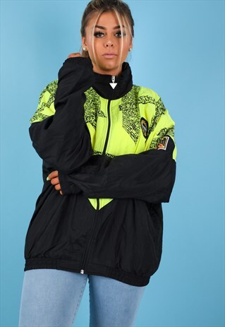 VINTAGE SHELL JACKET IN MULTI NJ667