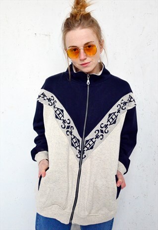 RODEO FLEECE NAVY SWEAT
