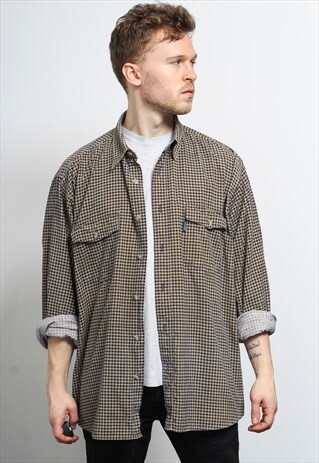 VINTAGE CORDUROY CORD SHIRT