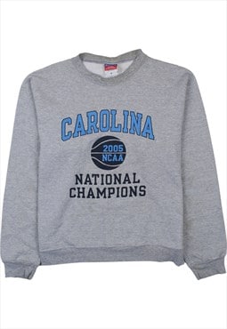 Vintage 90's Champion Sweatshirt Carolina Crew Neck Grey