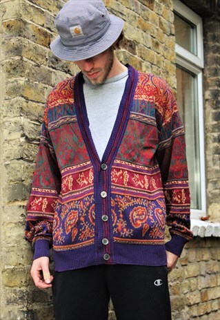VINTAGE / 80'S / RED JUMPER