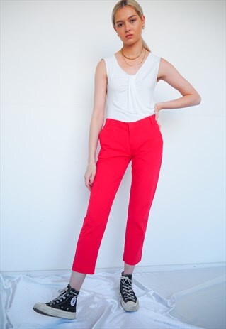 VINTAGE RED PATAGONIA TROUSERS