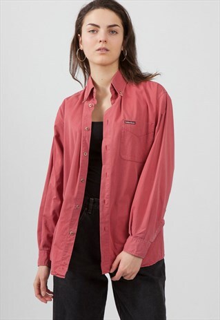 VINTAGE PINK MARLBORO CLASSICS LONG SLEEVE SHIRT