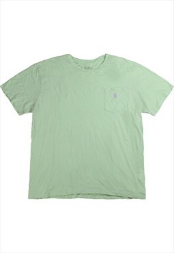 Vintage 90's Polo Ralph Lauren T Shirt Pocket Short Sleeve