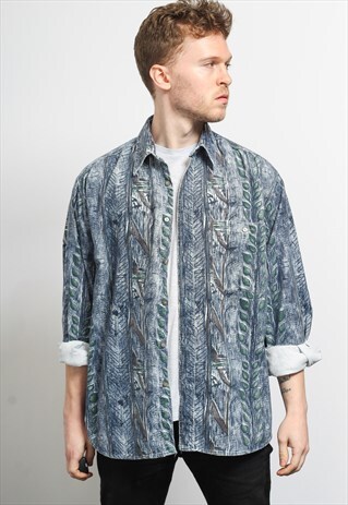 VINTAGE CORDUROY CORD SHIRT