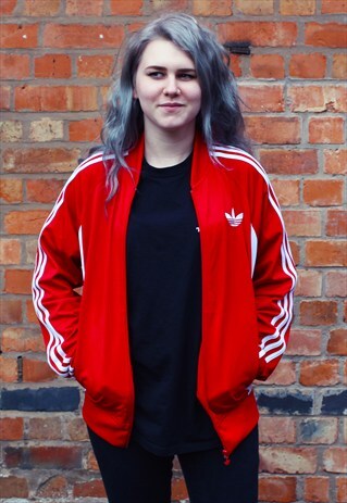 VINTAGE ADIDAS TRACK JACKET SIZE SMALL