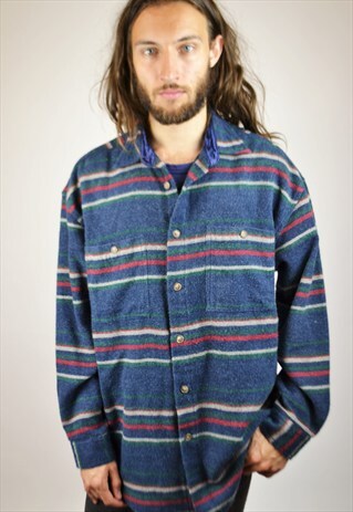 VINTAGE 90'S STRIPED SHIRT