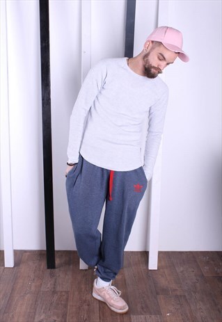 VINTAGE ADIDAS TRACKSUIT BOTTOMS/ PANTS BRANDED SPORTSWEAR
