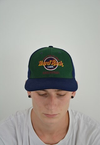 VINTAGE HARD ROCK CAFE SHANGHAI MULTICOLOR CAP FOR MEN